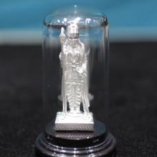 Silver God Murugan Idol (92.5 purity)